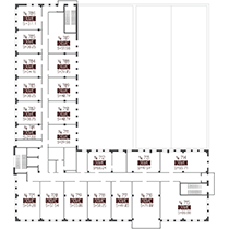 план офисных помещений 7 этажа